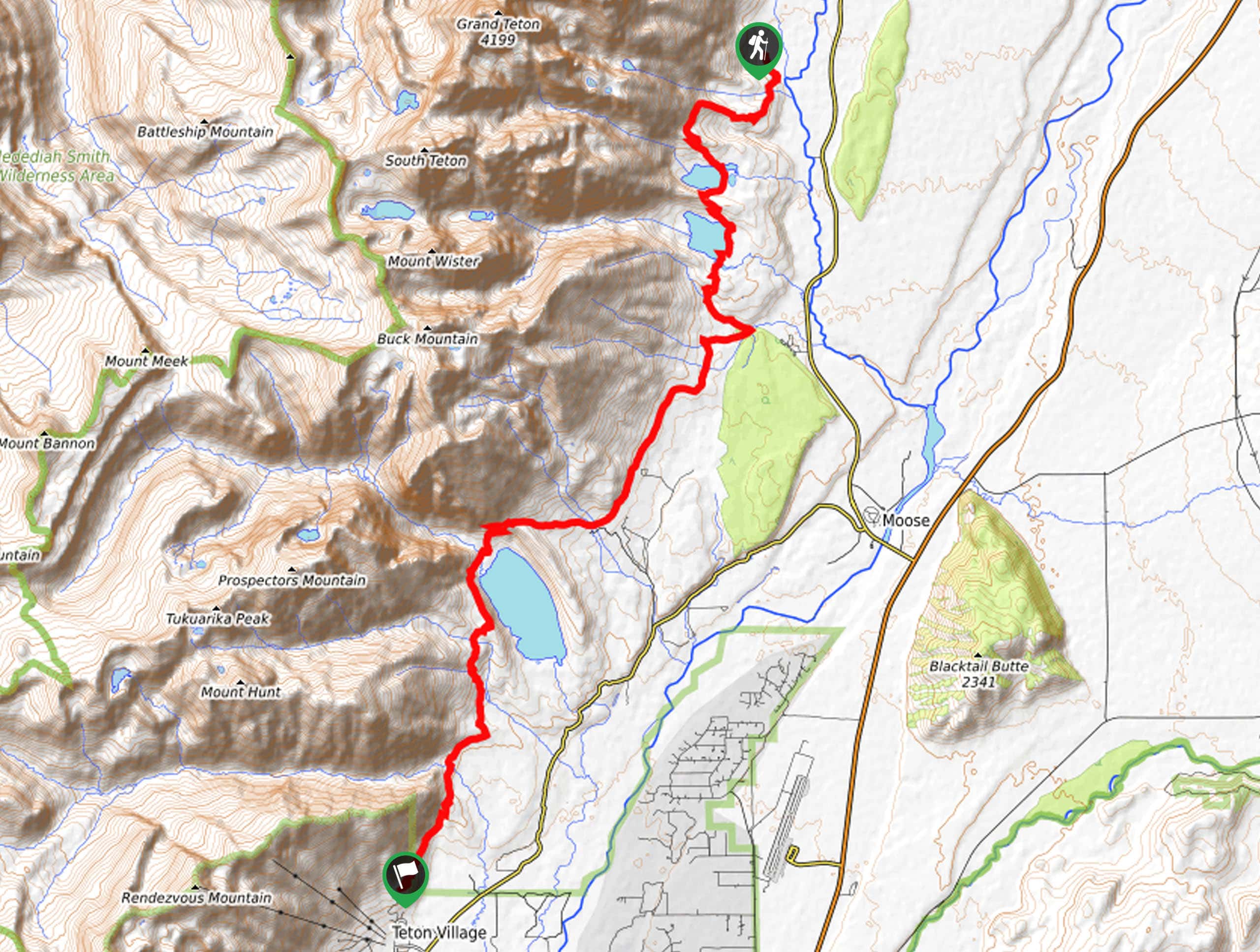 Teton Valley Trail Map