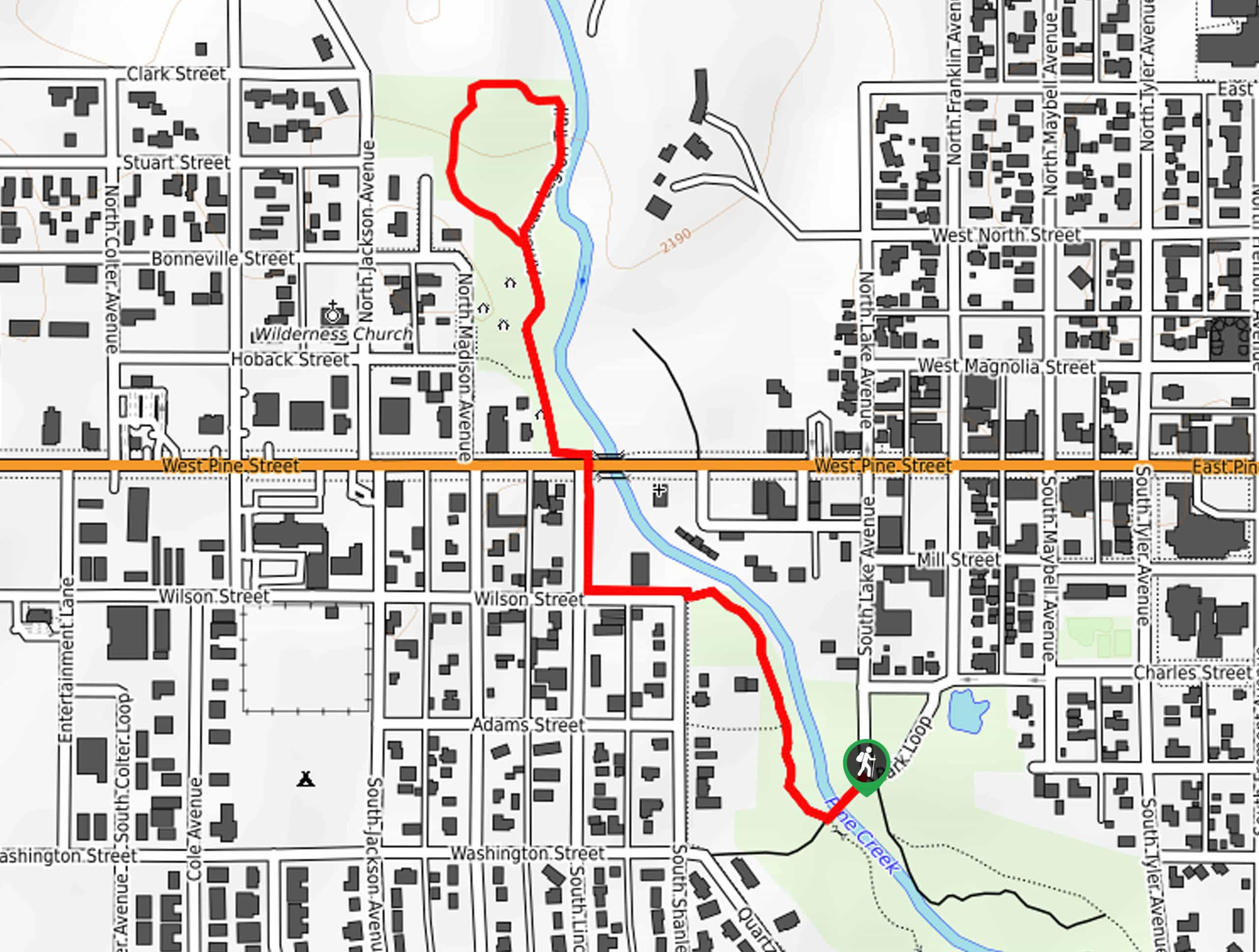 Boyd Skinner Trail Map