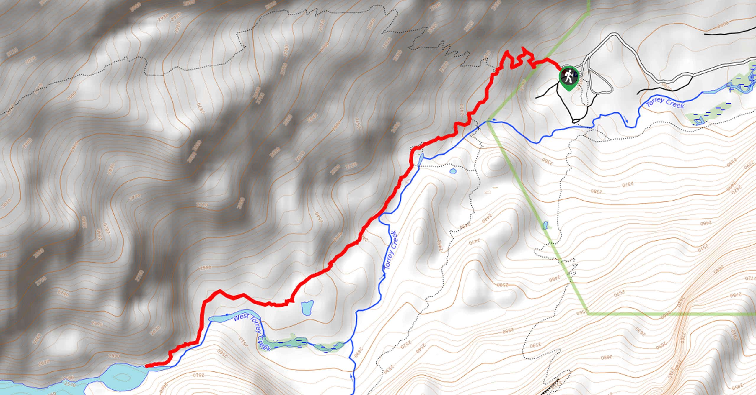 Lake Louise Trail Map