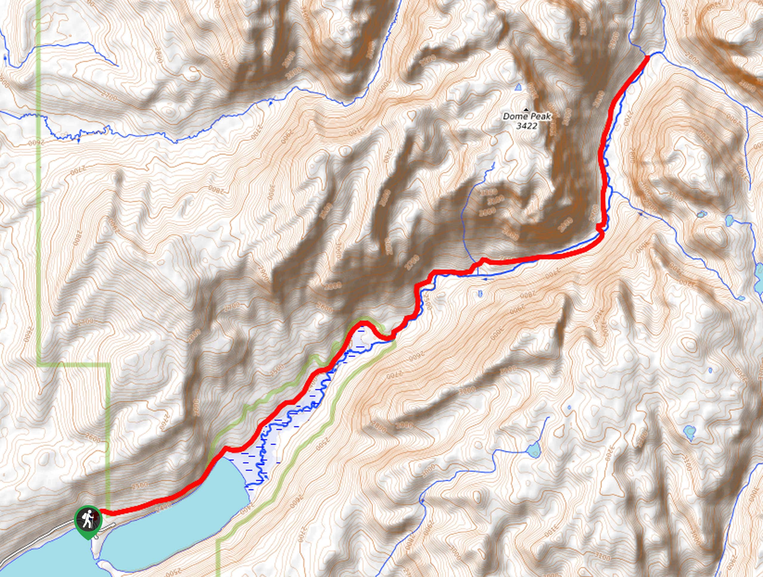 New Fork Trail Map
