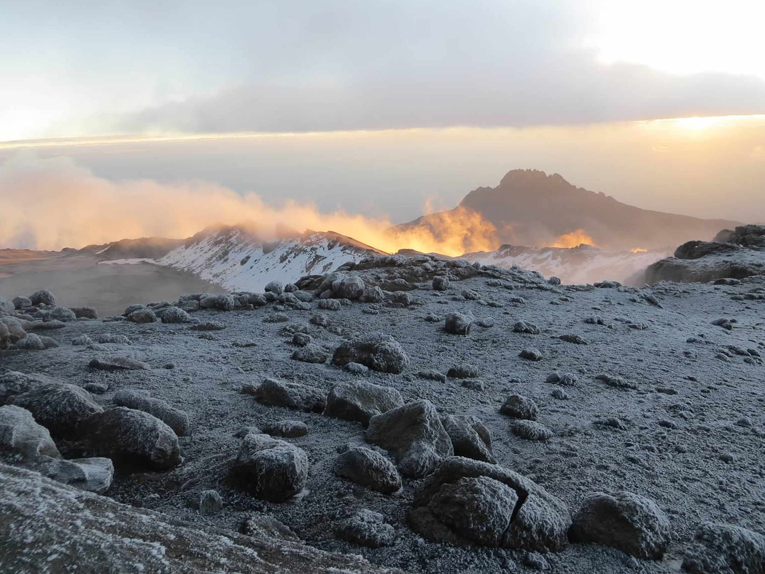 Day 5. Traverse the Saddle Between Kibo and Mawenzi Peaks