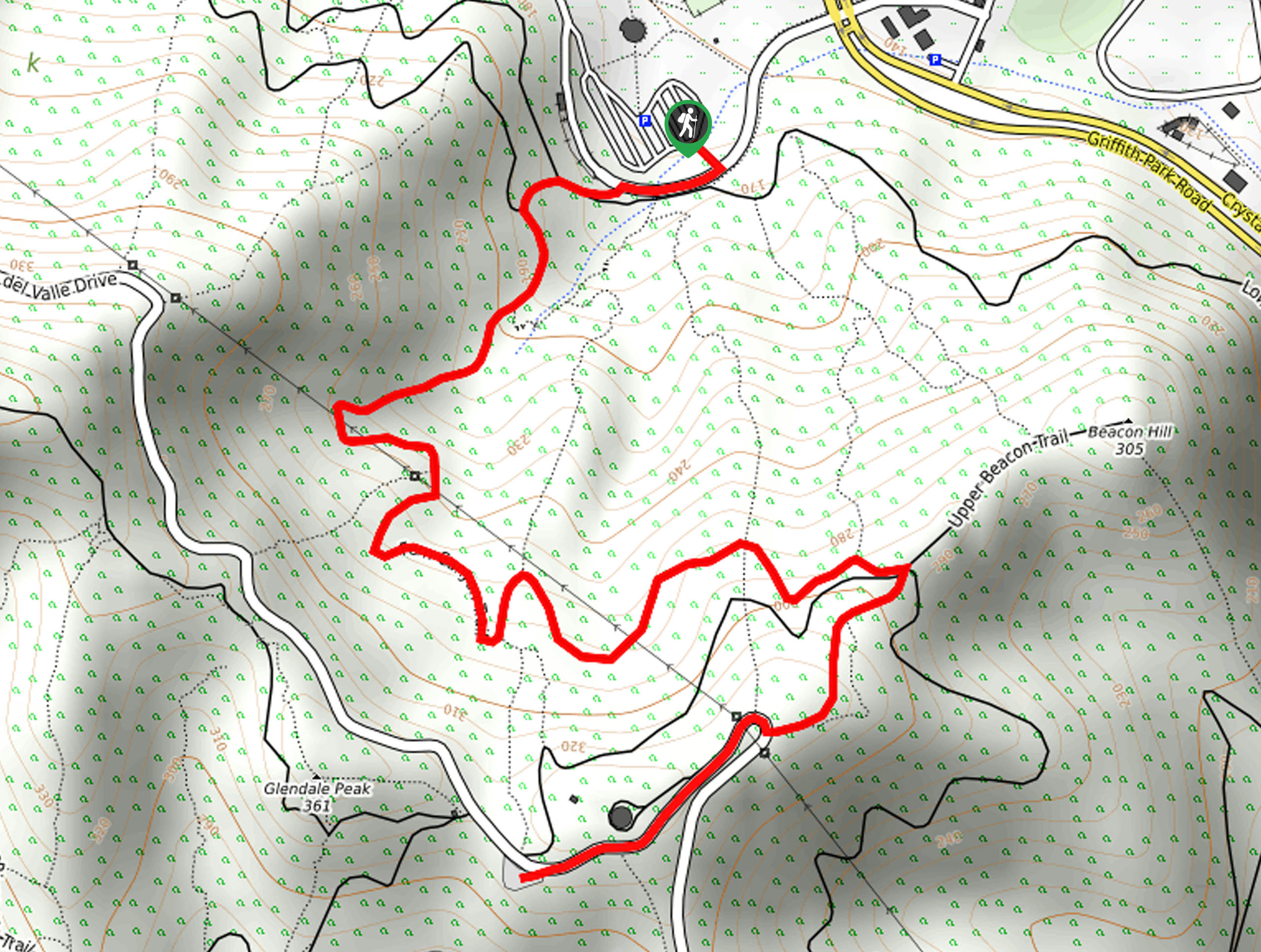 Fern Canyon Trail Map