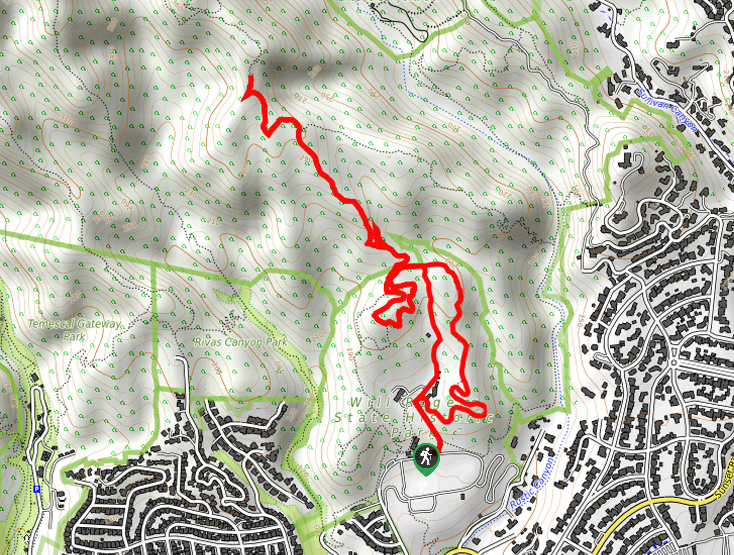 Inspiration Loop Trail Map