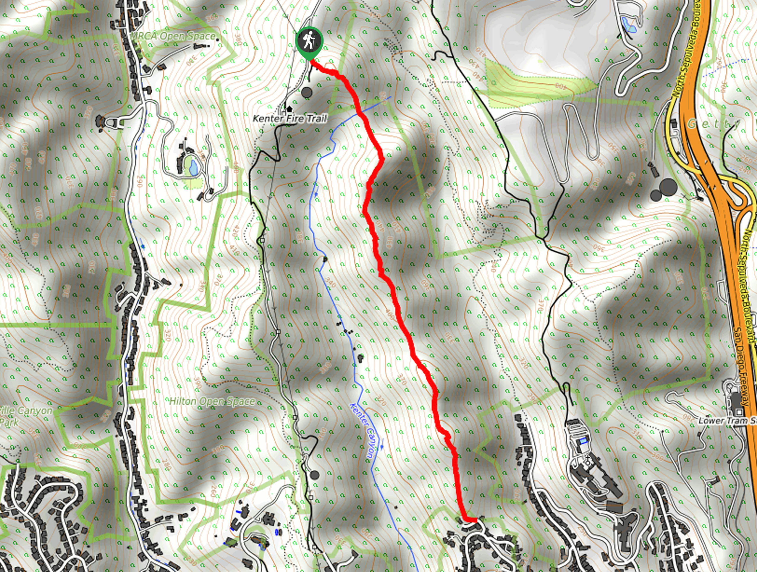 Tiger Tail Trail Map