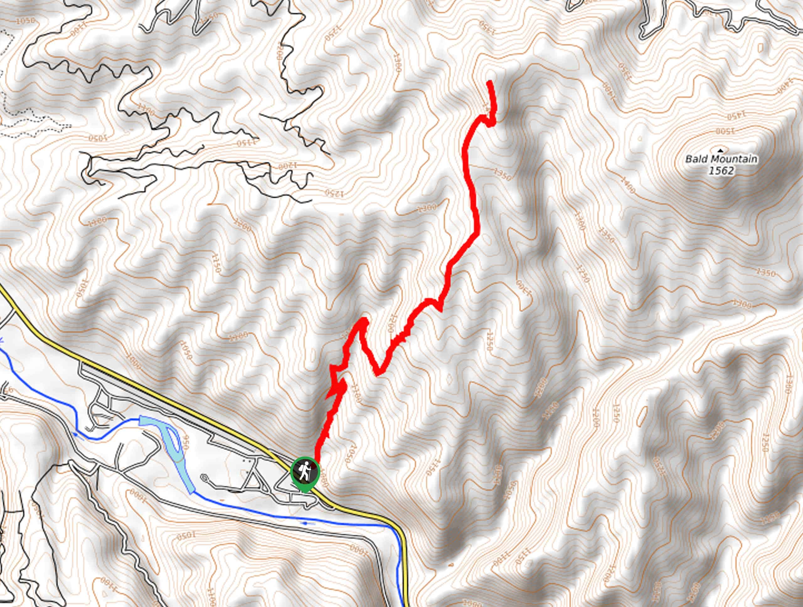 Station Creek Trail Map