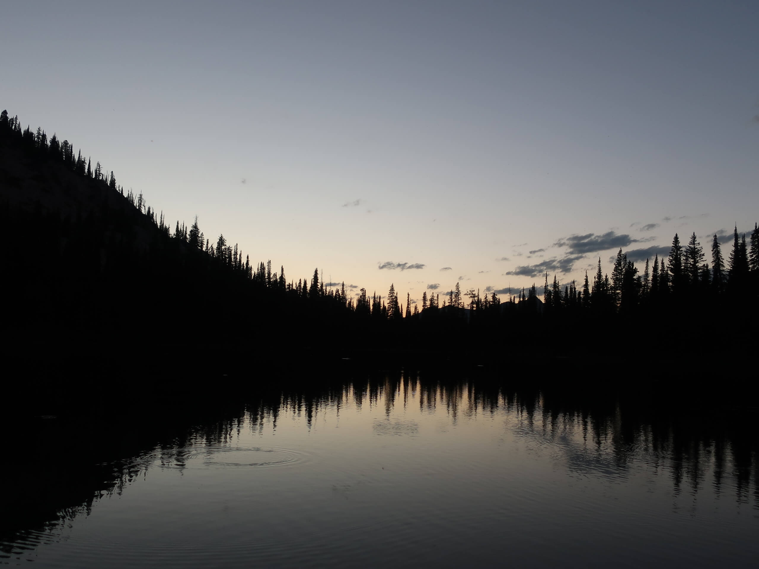 Snowslide Lake to Louie Lake Hike