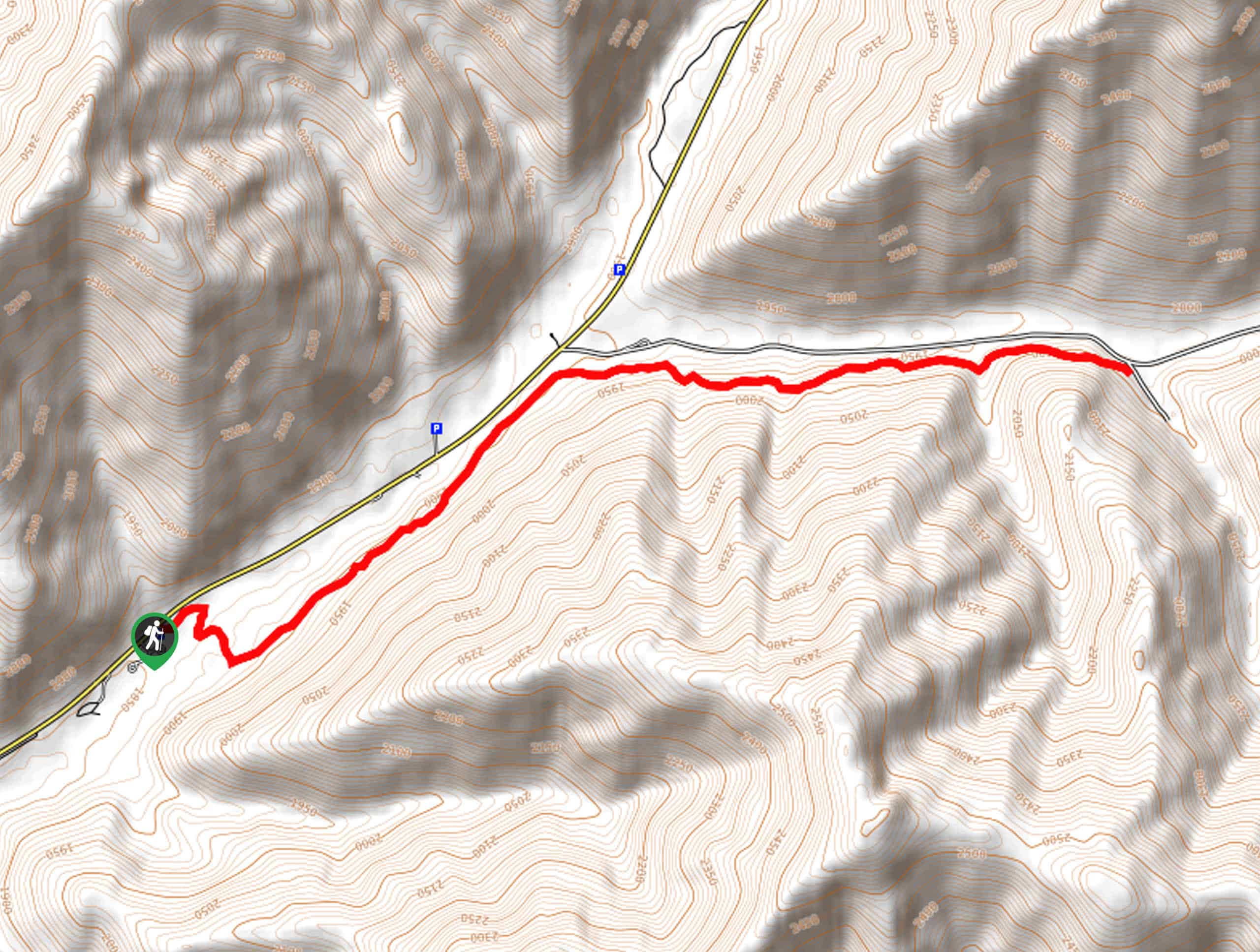 Corral Creek Trail Map