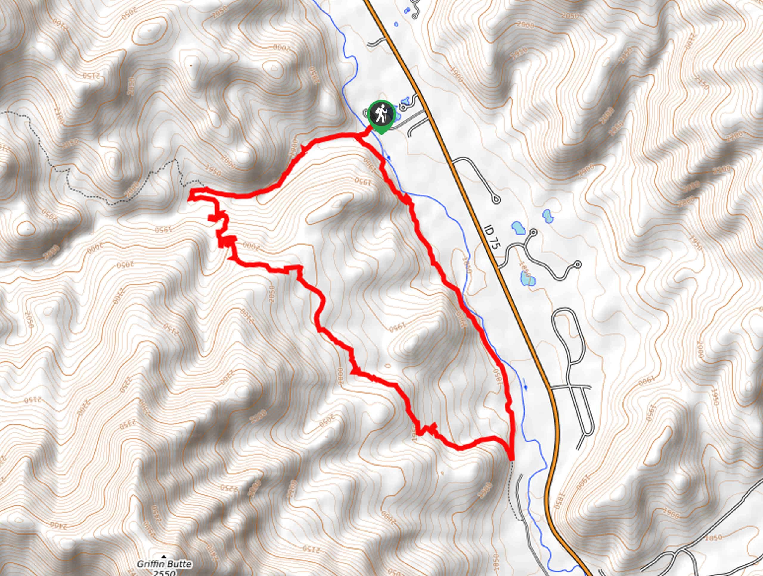 Fox Creek Trail Map