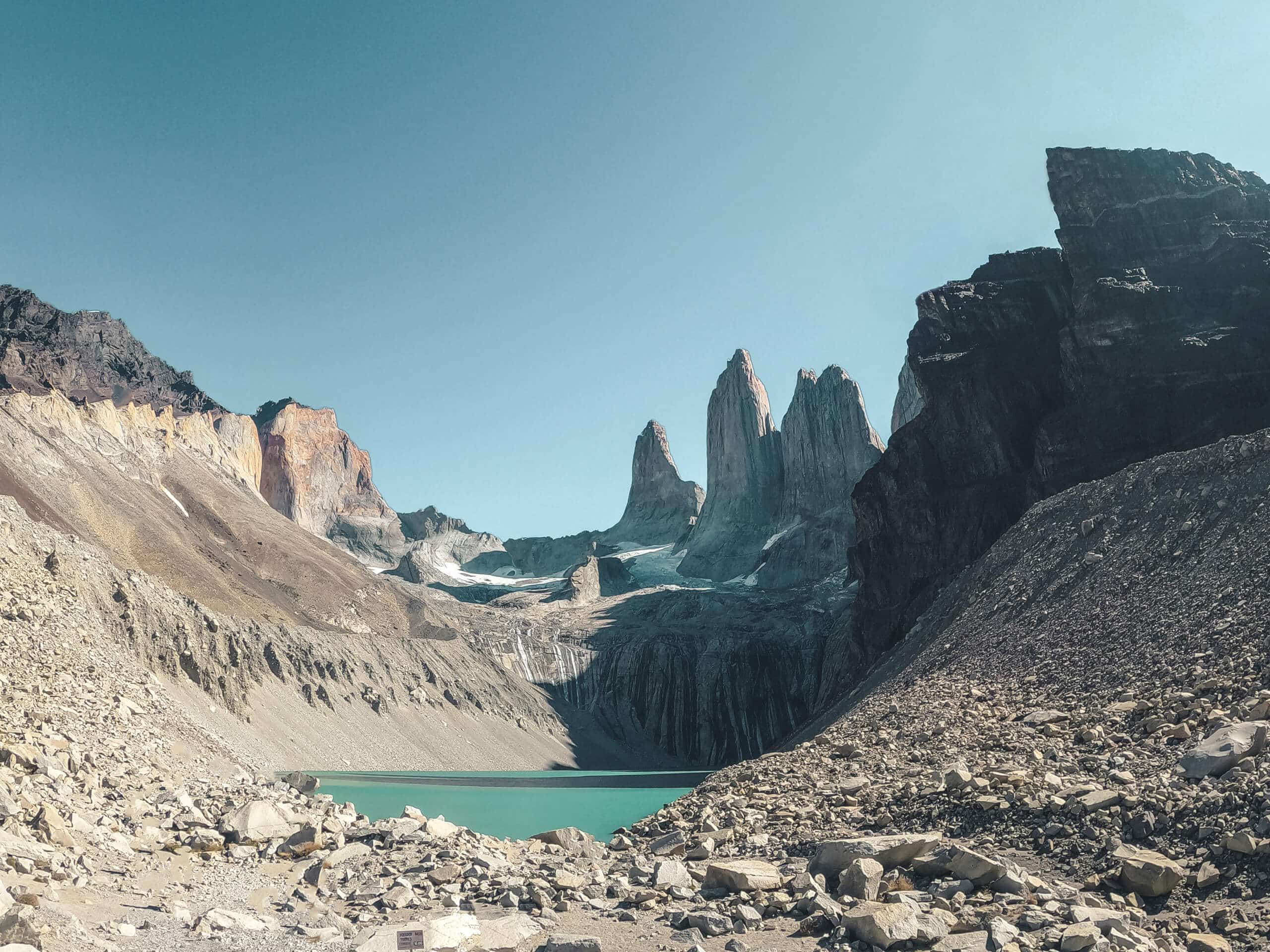 Mirador Las Torres from the Torres del Paine Welcome Center