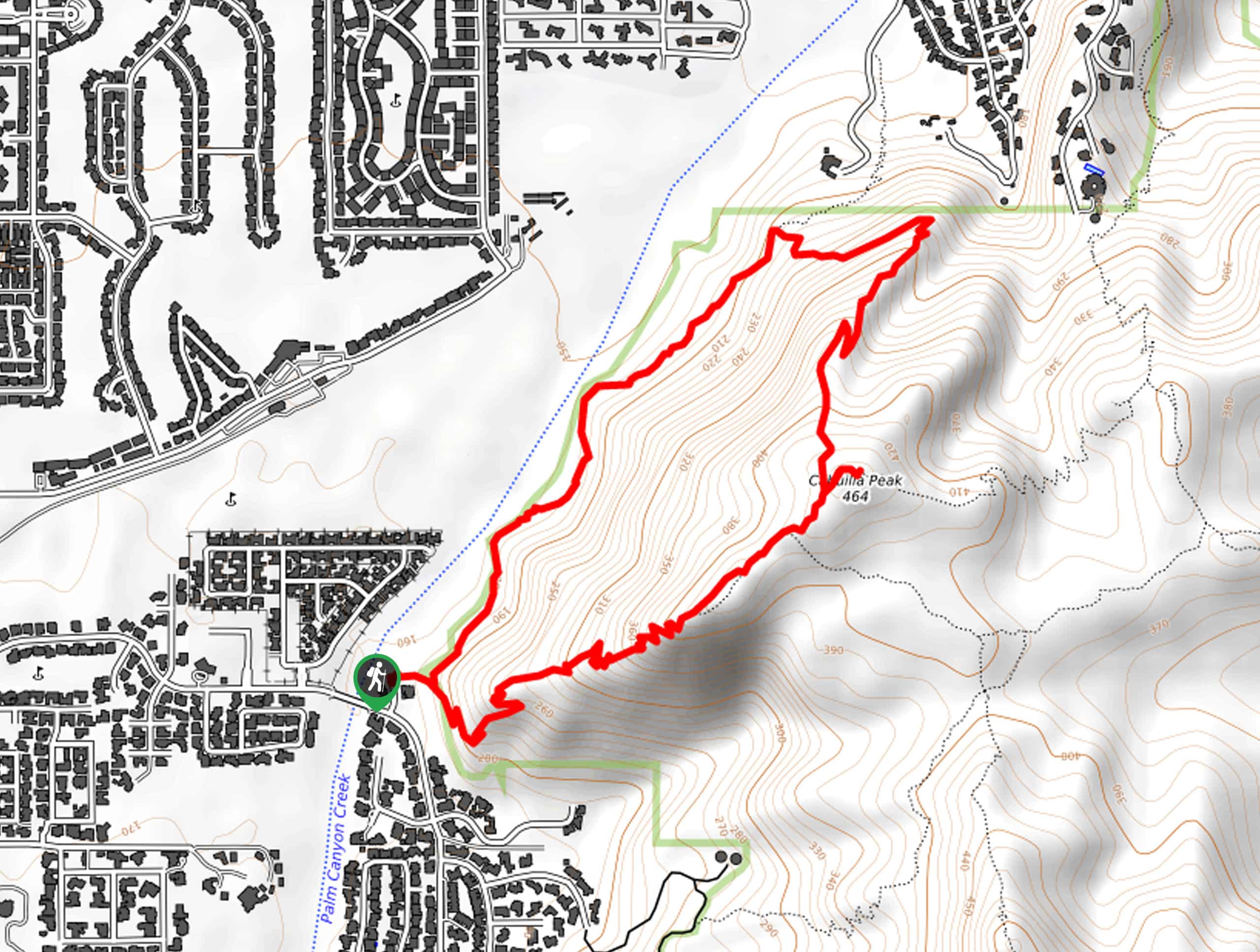 Garstin Loop Trail Map