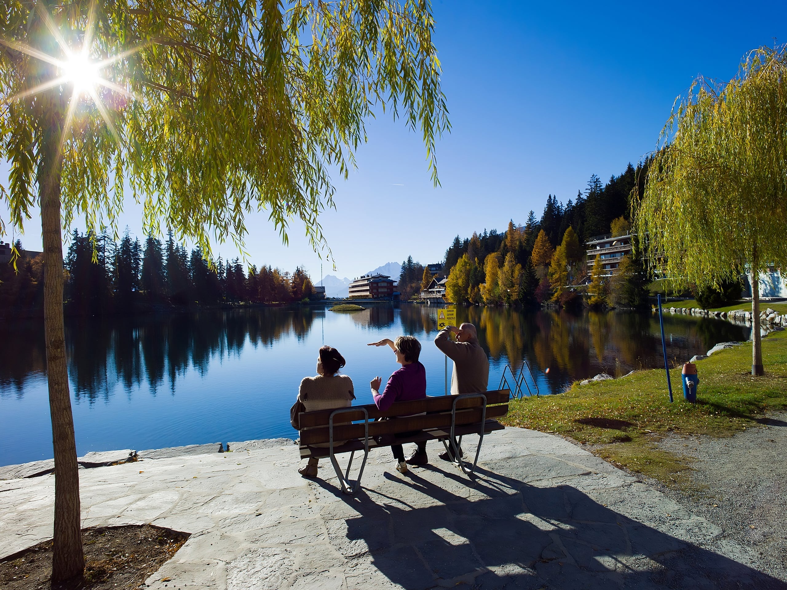 Crans Montana Resort Walk