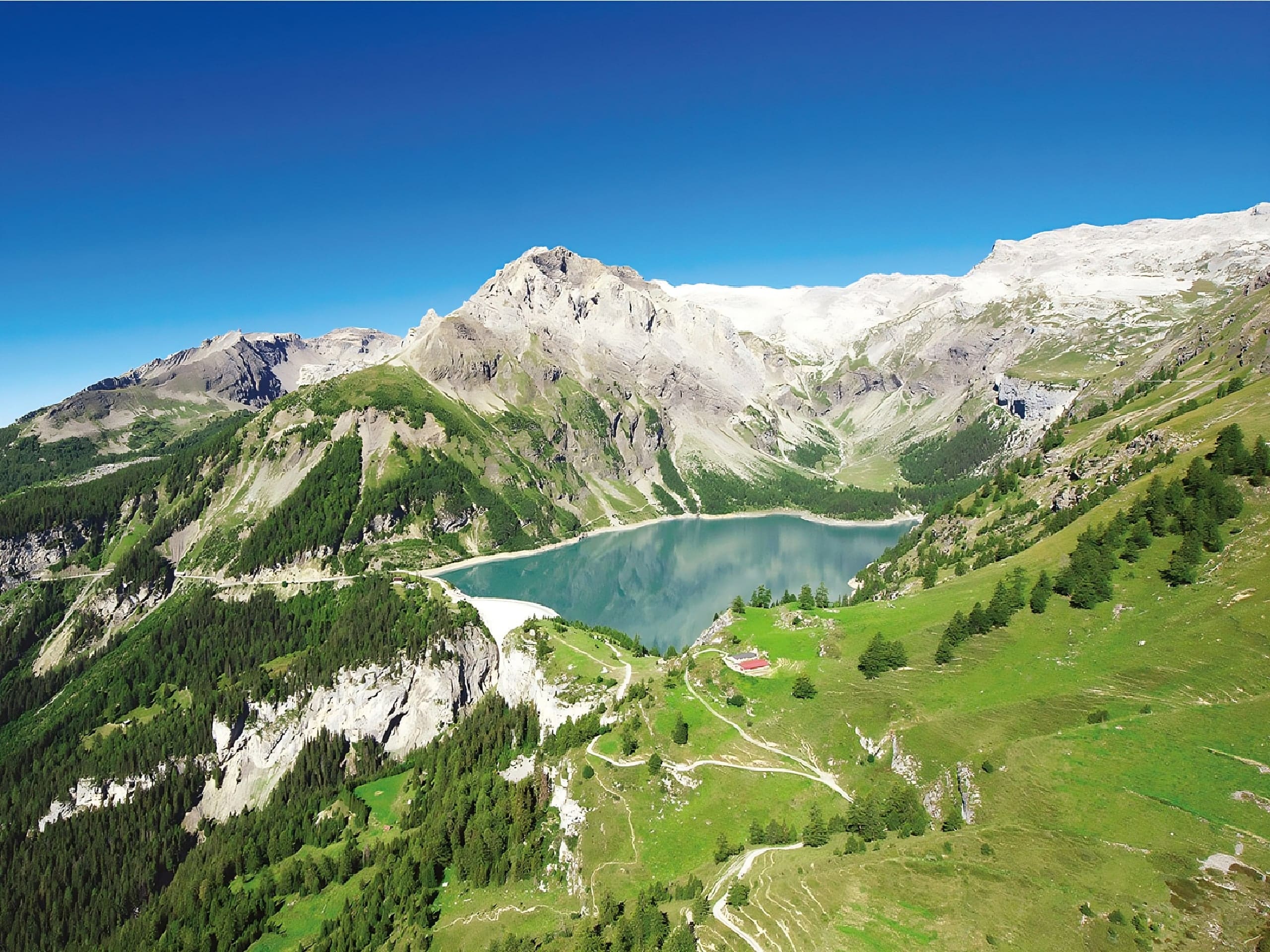 Walk Around Lake Tseuzier