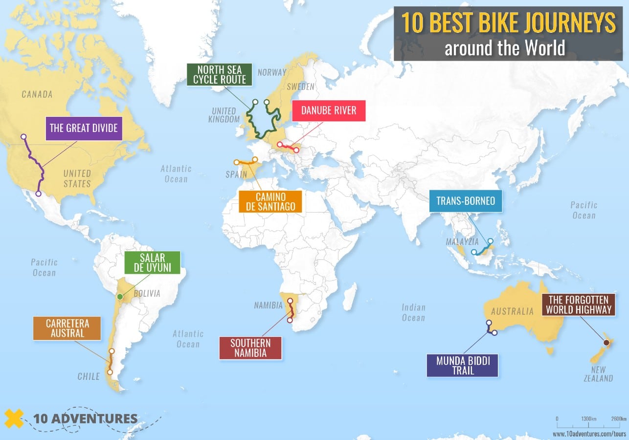 10 incredible bike journeys