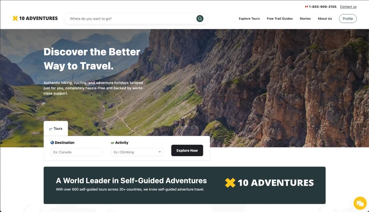 New Homepage